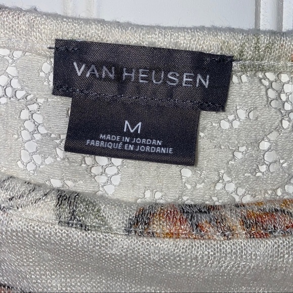 Van Heusen Floral blouse Size Medium - Picture 5 of 8